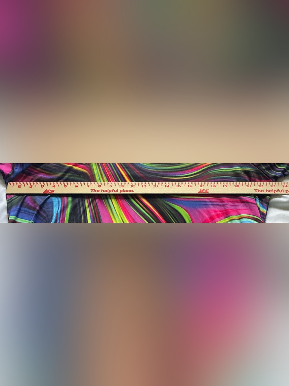 KYKU Colorful 3D Printed Neon Abstract T-Shirt XL Psychedelic Swirl Festival - Picture 5 of 9